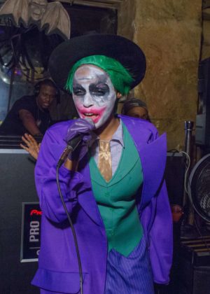 Janelle Monae - Performs at the 90's Halloween Party at Joseph's Cafe in Hollywood