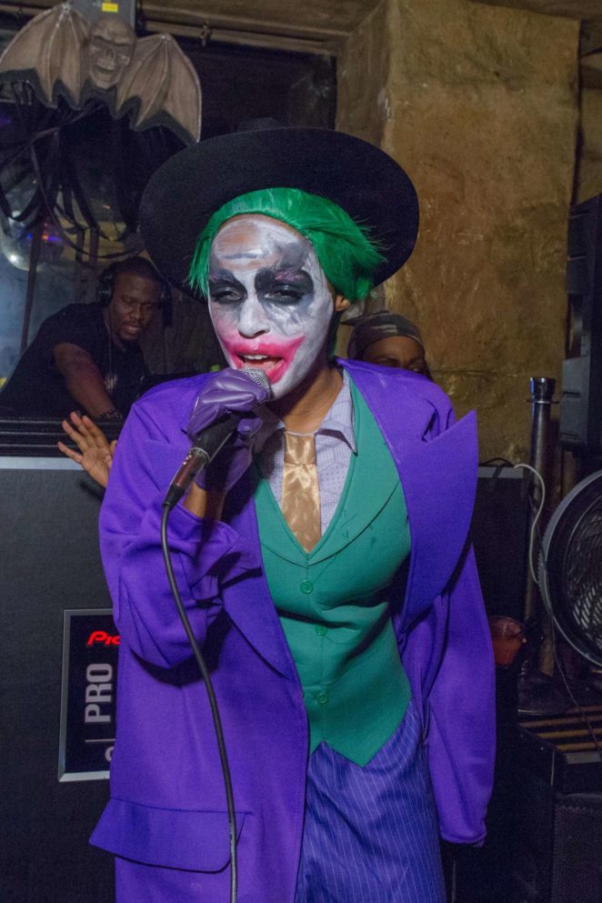 Janelle Monae - Performs at the 90's Halloween Party at Joseph's Cafe in Hollywood