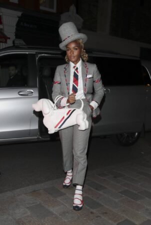 Janelle Monae - Seen at BFI London Film Festival at the Chiltern Firehouse in London