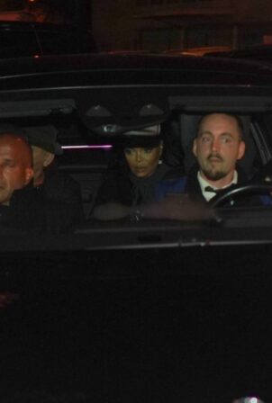 Janet Jackson - Arrives to the Balenciaga afterparty in Aubervilliers