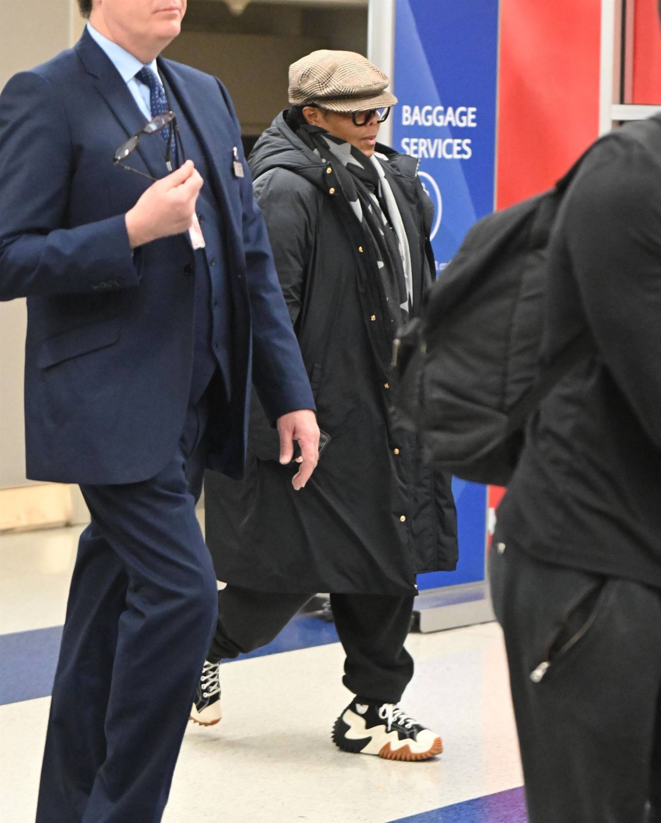 Janet Jackson 2024 : Janet Jackson – Exuded effortless style as she touched down at JFK airport in New York-05