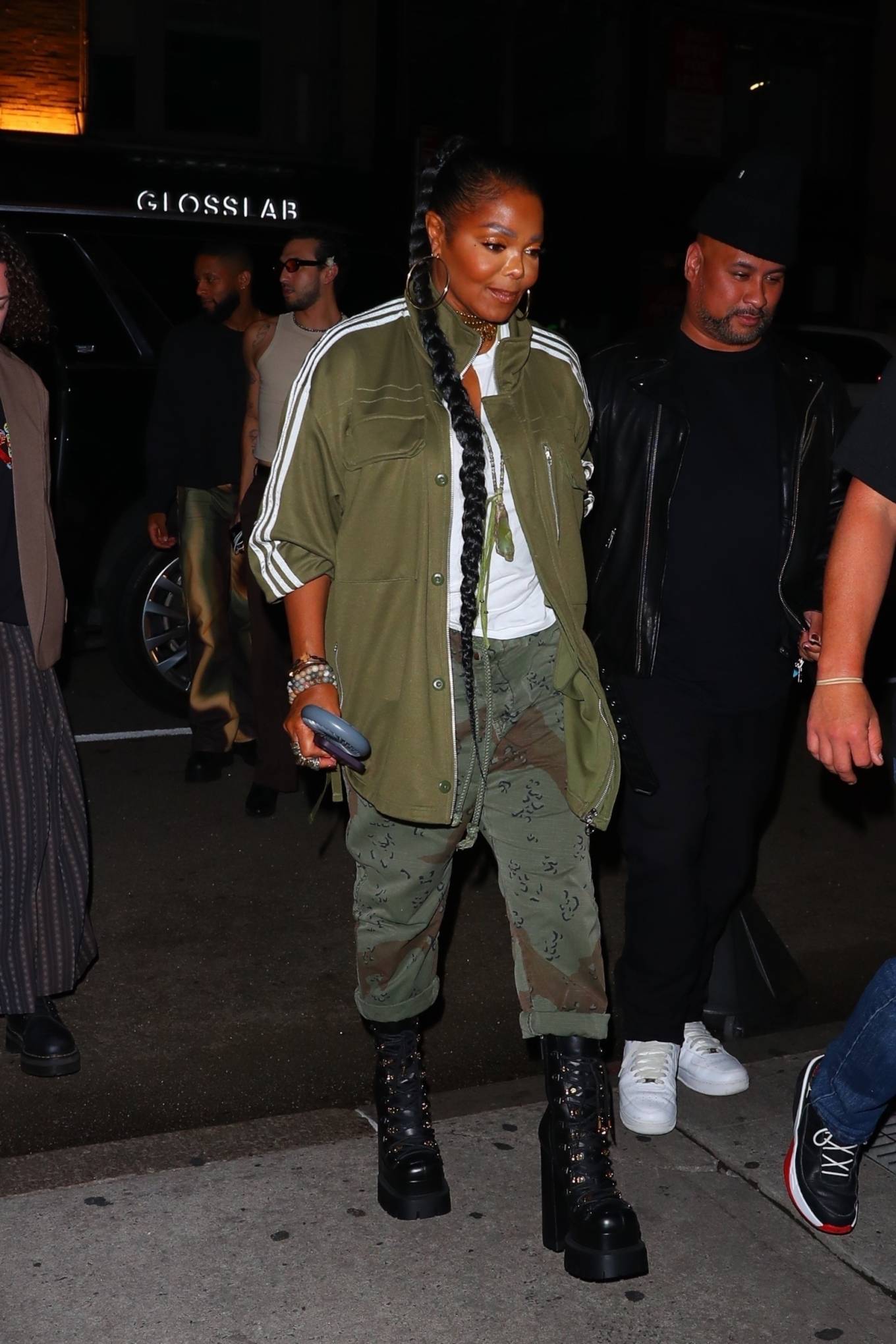 Janet Jackson - Seen at The Ned hotel for an electrifying NYFW after-party in New York