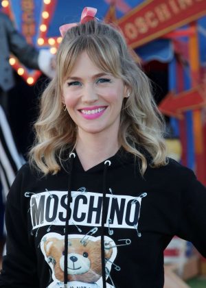 January Jones - Moschino Show SS 2019 Menswear and Women's Resort Collection in LA