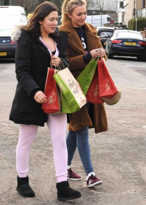 Jasmine Armfield ans Tilly Keeper - Out for Lunch in London