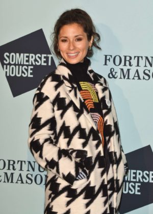 Jasmine Hemsley - Skate at Somerset House Lunch Party in London