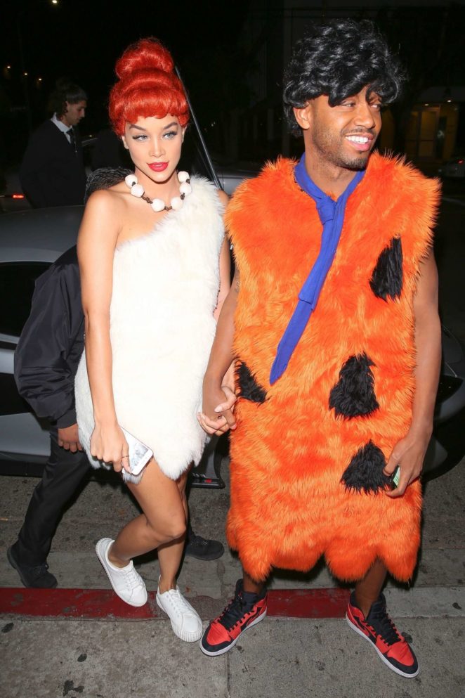 Jasmine Sanders - Kelly Rowland's Costume Couture Bash in West Hollywood