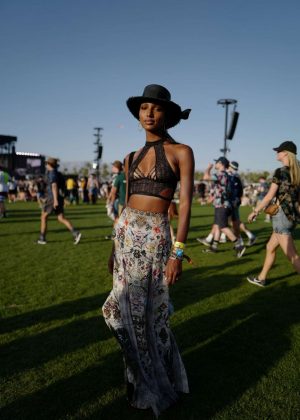Jasmine Tookes - 2018 Coachella Festival in Indio