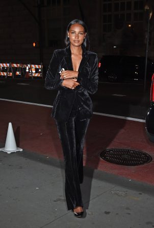 Jasmine Tookes - Leaves the PrettyLittleThing show at Cipriani in New York City