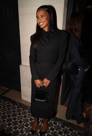 Jasmine Tookes - Out to dinner at the Costes restaurant during Paris Fashion Week