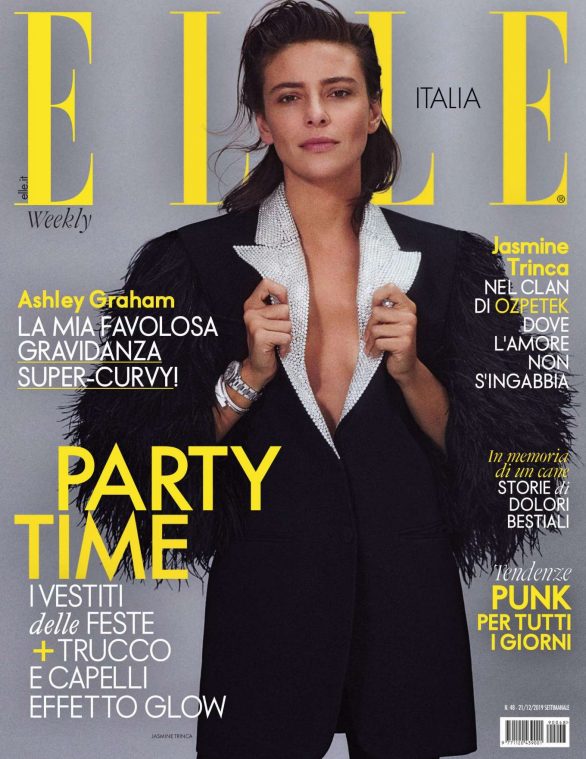 Jasmine Trinca - Elle Italy Magazine (December 2019)