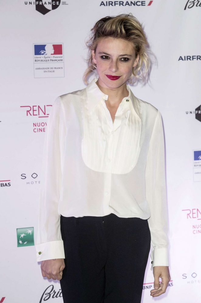 Jasmine Trinca - Opening of French Cinema Festival 'Rendez-Vous' in Rome
