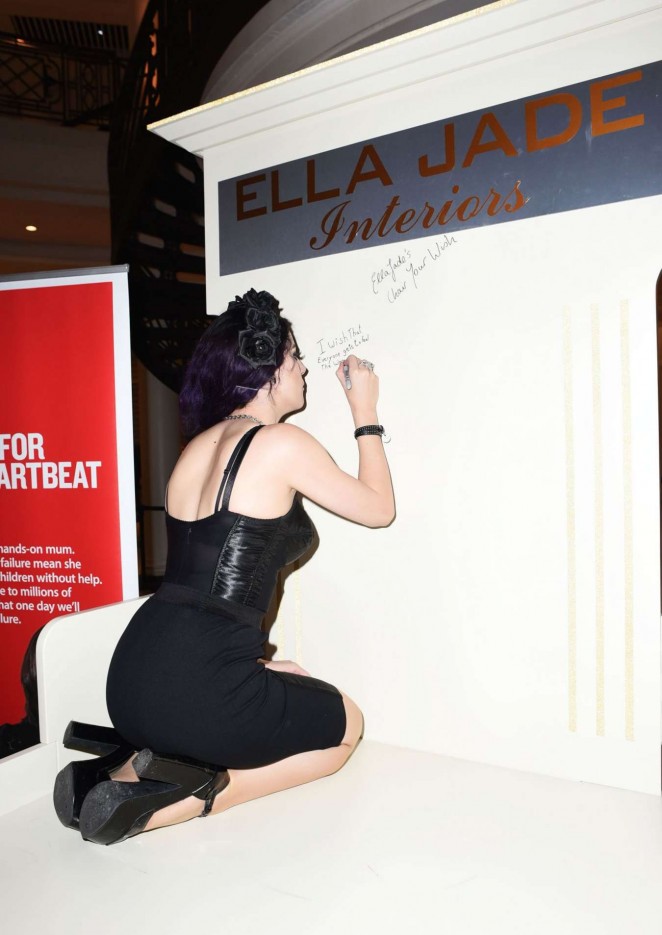 Jasz Vegas - Ella Jade Chair Your Wish Shopping Centre Launch in London