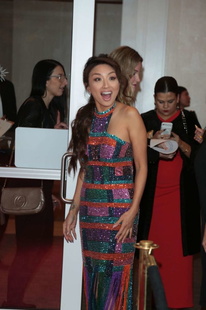 Jeannie Mai at Beverly Hilton Hotel in Beverly Hills