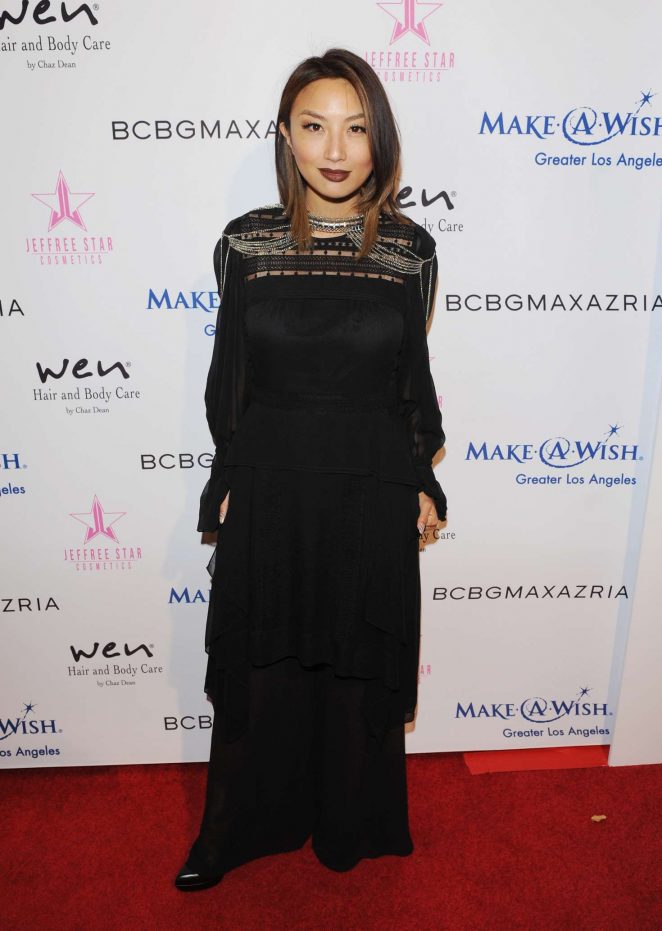 Jeannie Mai - BCBG Make-A-Wish Fashion Show in Los Angeles