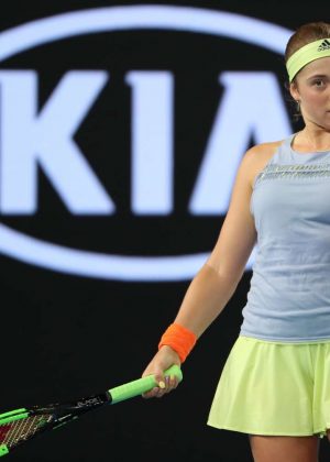 Jelena Ostapenko - 2018 Australian Open in Melbourne - Day 5
