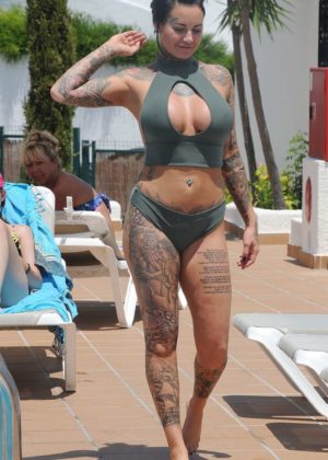 Jemma Lucy - Hot In bikini on holiday in Ibiza