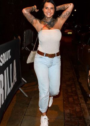 Jemma Lucy in Jeans at Gorilla in Manchester