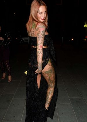 Jemma Lucy - Leggy Night Out In Manchester