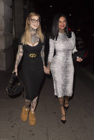 Jemma Lucy - Night out at Novikov in Mayfair - London