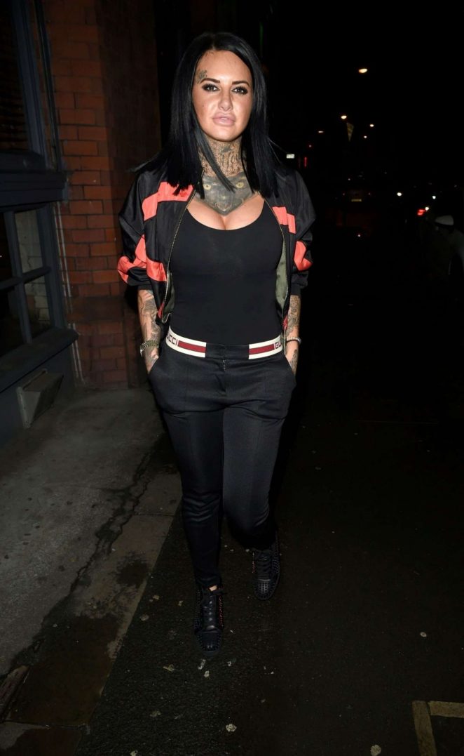 Jemma Lucy Night Out on New Year's Eve in Manchester
