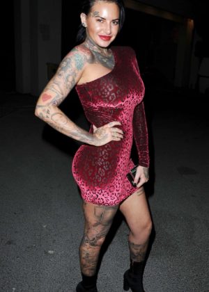 Jemma Lucy - Spotted at Nobu restaurant in London