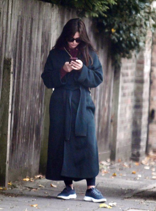 Jenna Coleman - Dons casual while out in North London