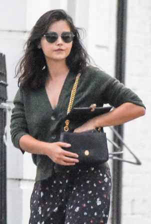 Jenna Coleman - Out in London