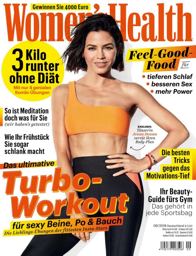 Jenna Dewan for Women's Health Germany (September 2018)
