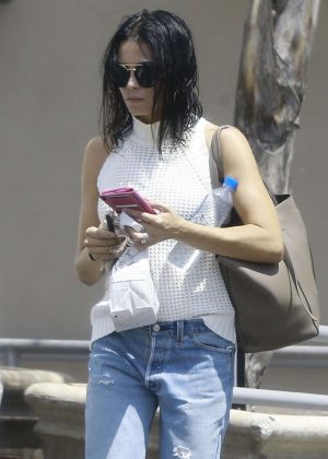 Jenna Dewan Tatum in Jeans out in Studio City