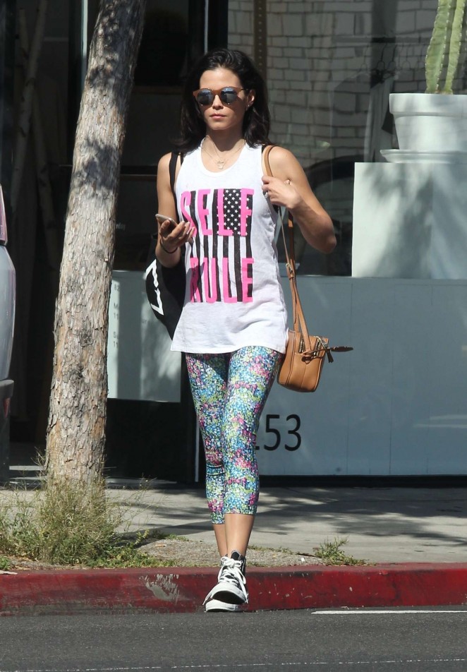 Jenna Dewan Tatum in Leggings Out in West Hollywood