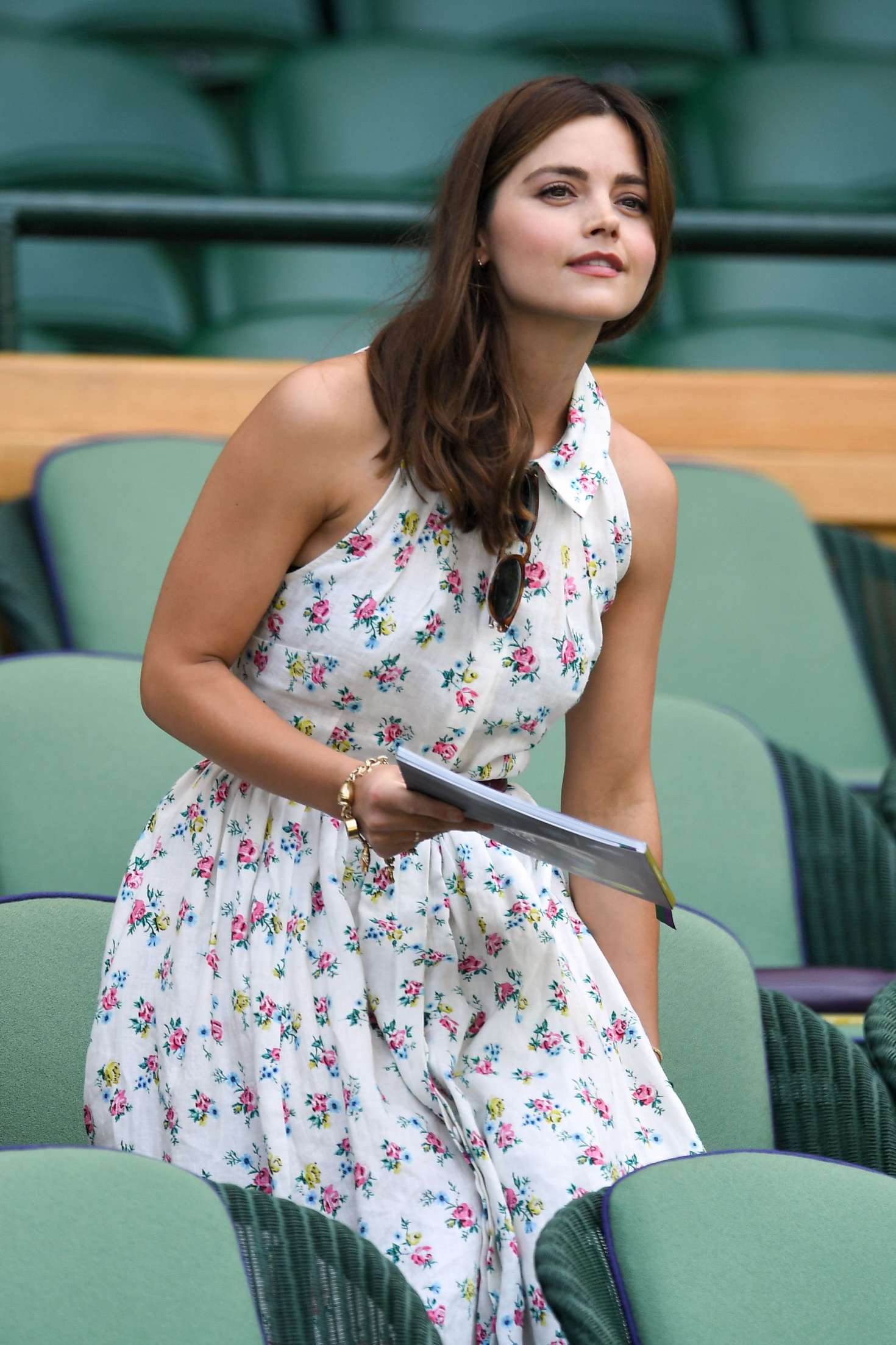 Jenna Louise Coleman: 2018 Wimbledon -04 | GotCeleb