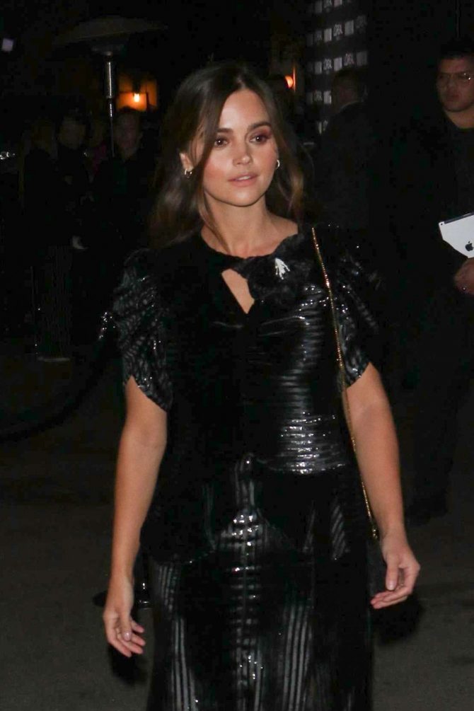 Jenna Louise Coleman - Arrives for the Vanity Fair Party in LA
