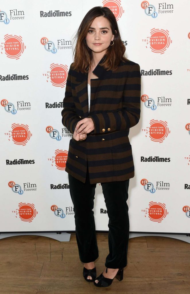 Jenna-Louise Coleman - BFI Radio Times TV Festival in London