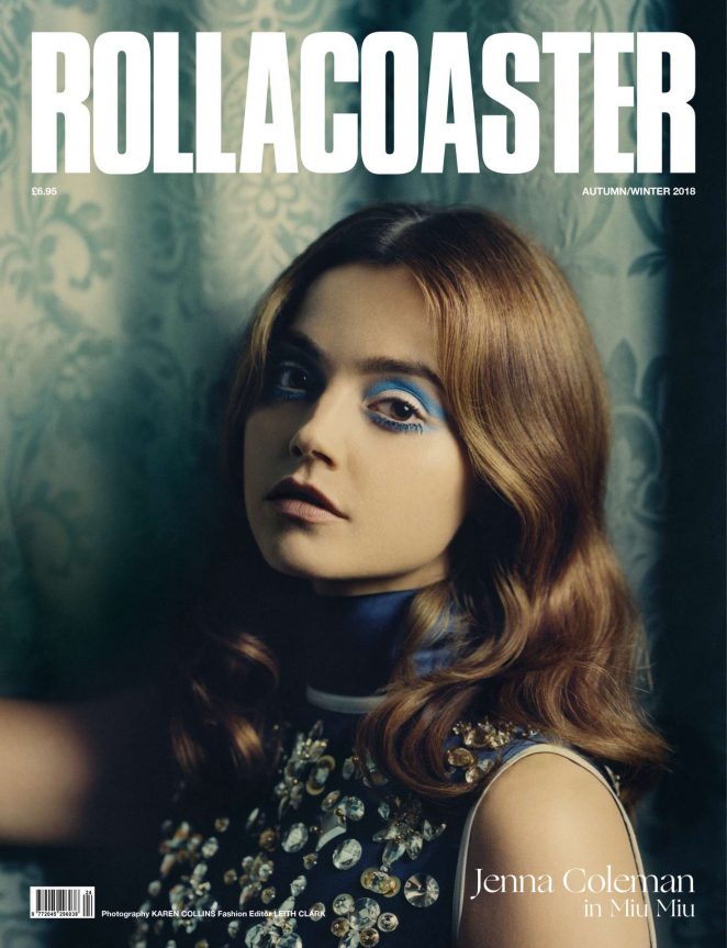 Jenna Louise Coleman for Roller Coaster Cover (Autumn/Winter 2018)
