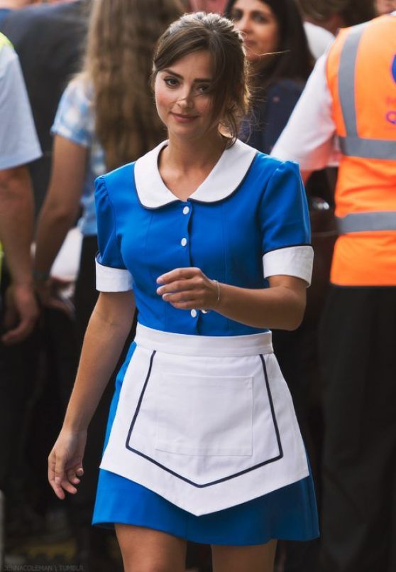 Jenna Louise Coleman on ‘Doctor Who’ Set in Cardiff Bay