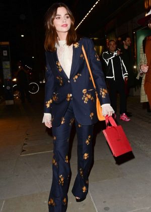 Jenna Louise Coleman - Outside the Gucci and Zumi Event in London