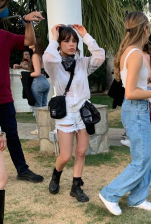 Jenna Ortega - Heads to Coachella Festival Day 3 in Indio