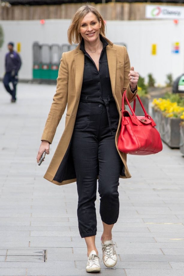 Jenni Falconer - Seen after radio show in London