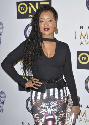 Jennia Frederique - 2017 NAACP Image Awards in Los Angeles