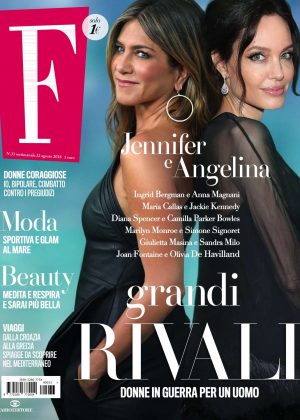 Jennifer Aniston and Angelina Jolie - F Magazine (August 2018)