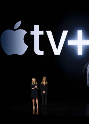 Jennifer Aniston and Reese Witherspoon - Apple Product Launch Event in Cupertino