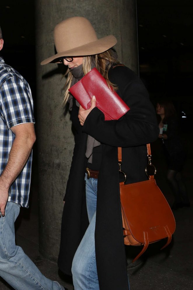 Jennifer Aniston at LAX Airport in Los Angeles