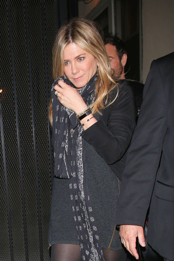 Jennifer Aniston at Reese Witherspoon's 40th Birthday Party in Los Angeles