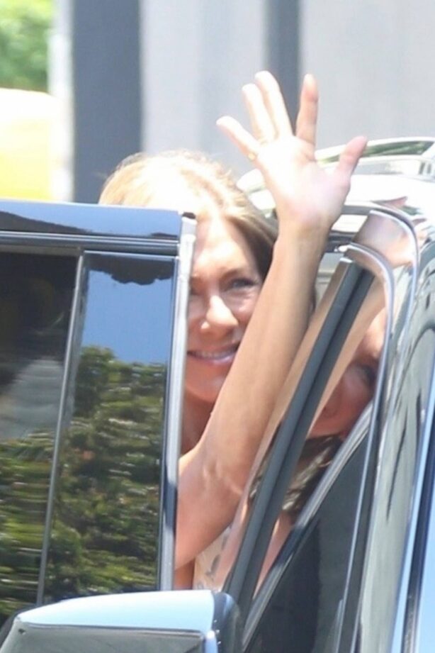 Jennifer Aniston - Leaves QA session in West Hollywood