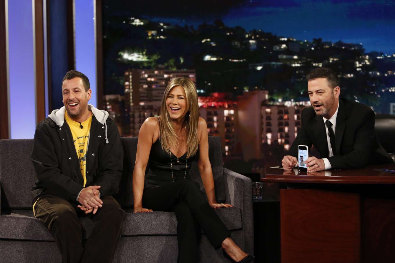 Jennifer Aniston 2019 : Jennifer Aniston: On Jimmy Kimmel Live-04