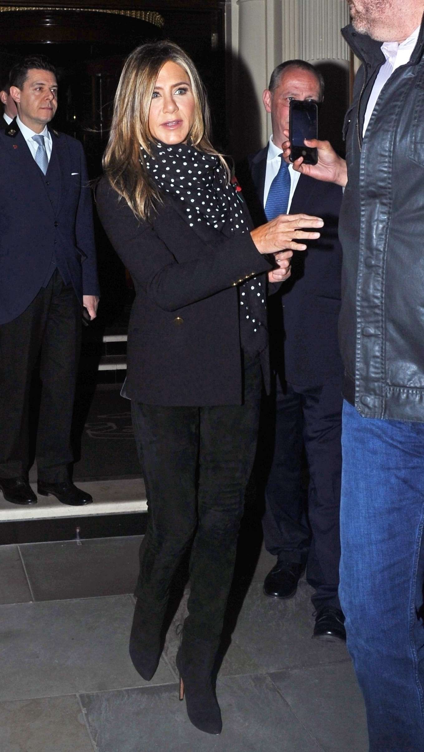 Jennifer Aniston 2019 : Jennifer Aniston – Spotted as she leaving her hotel in London-03