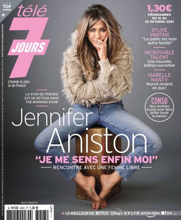 Jennifer Aniston - Télé 7 Jours (October 2021)