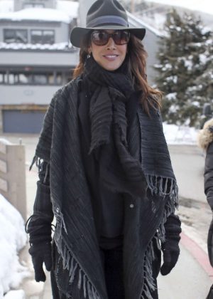 Jennifer Beals out at 2017 Sundance Film Festival in Utah