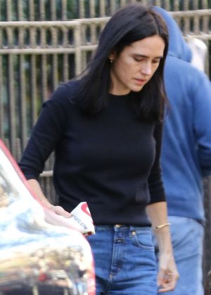 Jennifer Connelly in Jeans out in New York