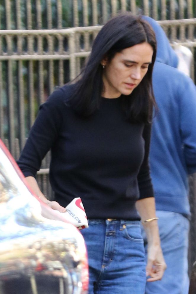 Jennifer Connelly in Jeans out in New York